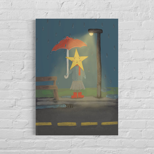 Staying dry print